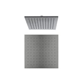 Nero 250mm x 250mm Square Shower Rose - Gun Metal